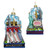 Pack of 6 Vibrantly Colored Rockettes Soldiers with NY Skyline Hanging Ornaments 5"