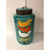 12.75" Teal Blue and Yellow Round Birds Canister