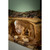 3" Brown Wooden Carved Nativity Grotto Ornament
