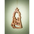 3" Rustic Brown Nativity Religious Christmas Hanging Ornament