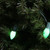 25-Count Opaque Green C9 St Patrick's Day Light Set - 24ft Green Wire