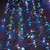 Set of 2 Vibrantly Colored LED Christmas Lights with Green Cord 78'