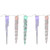 20 Multi-Color LED Battery Operated Musical Twinkling Icicle Christmas Lights - 15 ft Clear Wire