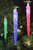 20 Multi-Color LED Battery Operated Musical Twinkling Icicle Christmas Lights - 15 ft Clear Wire