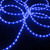 Commercial Length Christmas Rope Lights - Blue - 100' - White Wire