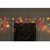 150 Multi-Color Shimmering Mini Icicle Christmas Lights - 8.5 ft White Wire
