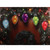 10 Multi-Color Shimmering C7 Bulb Christmas Light Garland Clear Mini Lights - 4.8 ft White Wire
