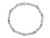 4.40 Carat (ctw) Swiss Blue Topaz Infinity Link Bracelet in Sterling Silver (7.00 Inches)