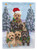 Caroline's Treasures PPP3051GF Cairn Terrier Christmas Family Tree Flag Garden Size , Small, multicolor