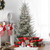 Real Touch™? Pre-Lit Flocked Little River Fir Artificial Christmas Tree - 7.5' - Clear Lights