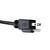 100' Black 3-Prong Outdoor Extension Power Cord