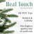 Real Touch™? Pre-Lit Medium Saratoga Spruce Flocked Artificial Potted Christmas Tree 4' - Clear Lights
