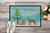 Red Abyssinian Cat Merry Christmas Door Mat, Indoor Rug or Outdoor Welcome Mat 18x27 Doormat CK4545MAT