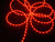 18' Red Indoor/Outdoor Christmas Rope Light Decoration