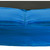 12' Black and Blue Upper Bounce Outdoor Trampoline with Blue Safety Pad