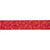 Red and White Hearts Valentine's Day Wired Craft Ribbon 2.5" x 10 Yards