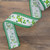 St. Patrick's Day Shamrock  and Hat Wired Spring Craft Ribbon 2.5" x 10 Yards