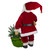 2' Standing Santa Christmas Figure with Presents and a Naughty or Nice List