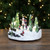 9" Animated and Musical Lighted Christmas Skating Scene with Snowman
