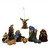 9-Piece Hand Painted Religious Christmas Nativity Figurine Set