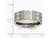 Mens 6mm Cross Design Titanium Wedding Band Ring - 28QGG0145GF-10