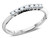 Diamond Wedding Band 1/5 Carat (ctw I-J, I1-I2) in 14K White Gold - 08GDG202920W-8.5