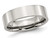 Mens Chisel 6mm Stainless Steel Comfort Fit Wedding Band Ring - 88QGG0008GF-7