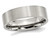 Mens Chisel 6mm Stainless Steel Comfort Fit Wedding Band Ring - 88QGG0005GF-10