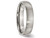Mens Titanium 5mm Comfort Fit Wedding Band Ring - 28QGG0007GF-12.5