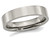 Ladies or Mens Chisel Titanium 5mm Comfort Fit Wedding Band Ring - 28QGG0155GF-6