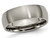 Mens Chisel 7mm Comfort Fit Brushed Titanium Wedding Band Ring - 28QGG0158GF-11.5