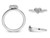 Sterling Silver Promise Heart Ring with Diamond Accent - 68QGG0338-7