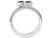 Lab-Created Emerald Double Heart Ring 2/5 Carat (ctw) in Sterling Silver - 68QGG0402CEM-10