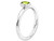 Solitaire Peridot Ring 1/2 Carat (ctw) in Sterling Silver - 68QGG0441PD-5