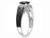 Black & White Diamond Ring 1.00 Carat (ctw) in 10K White Gold - 08DLG44595100-9