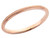 Ladies 1.5mm Stackable Milgrain Wedding Band Ring in 14K Rose Gold - 08QGG0003P-6.5