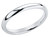 Ladies 2mm Wedding Band Ring in Sterling Silver - 68QGG1020GF-7.5
