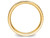 1/2 Carat (ctw Color H-I, I1-I2) Ladies 14K Yellow Gold Diamond Eternity Wedding Band Ring - 08QGG002050-7.5