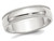 Ladies or Mens Sterling Silver 6mm Milgrain Wedding Band Ring - 68QGG0060GM-5.5