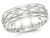 Mens Sterling Silver 7mm Polished Infinity Band Ring - 68QGG0132-11