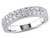 1.50 Carat (ctw) Lab-Created White Sapphire Anniversary Ring Band in Sterling Silver - 68DLG1001020CWS-6