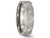 Mens Chisel Titanium Laser Etched Celtic Knot Polished Band Ring - 28QGG0204GF-11