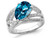 3.00 Carat (ctw) London Blue Topaz Ring in Sterling Silver - 68QGG4623BT-8