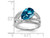 3.00 Carat (ctw) London Blue Topaz Ring in Sterling Silver - 68QGG4623BT-8