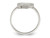 Sterling Silver Polished Open Heart Promise Ring - 68QGG2407-8