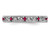 1/5 Carat (ctw) Lab Created Ruby Band Stackable Ring in Sterling Silver - 68QGG1488RU-7