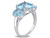 8.35 Carat (ctw) Blue Topaz Three Stone Ring in Sterling Silver - 68DLG1004245BT-10.5