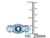 4.35 Carat (ctw) Blue Topaz Three Stone Ring in Sterling Silver - 68DLG1004246BT-9