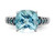 5.50 Carat (ctw) London and Sky Blue Topaz Ring in Sterling Silver - 68QGG7143BT-8