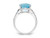 5.50 Carat (ctw) London and Sky Blue Topaz Ring in Sterling Silver - 68QGG7143BT-8